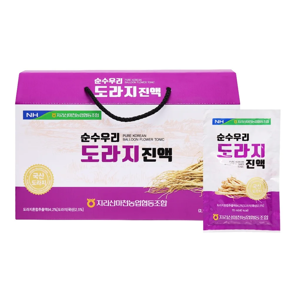 지리산마천농협 순수우리 도라지진액 (70mlx30포)