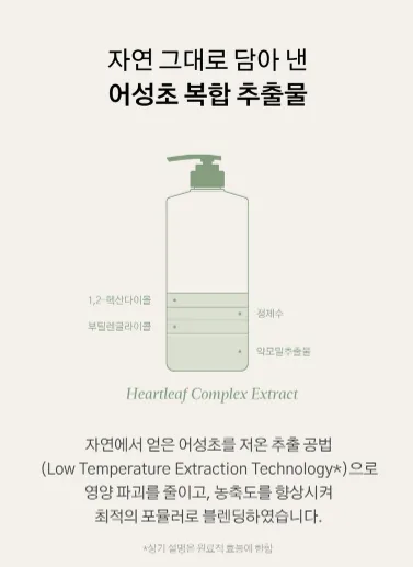 상품코드 : K628 어성초 40 약산성 딥 클렌징 두피케어 샴푸 (카톤발주용)