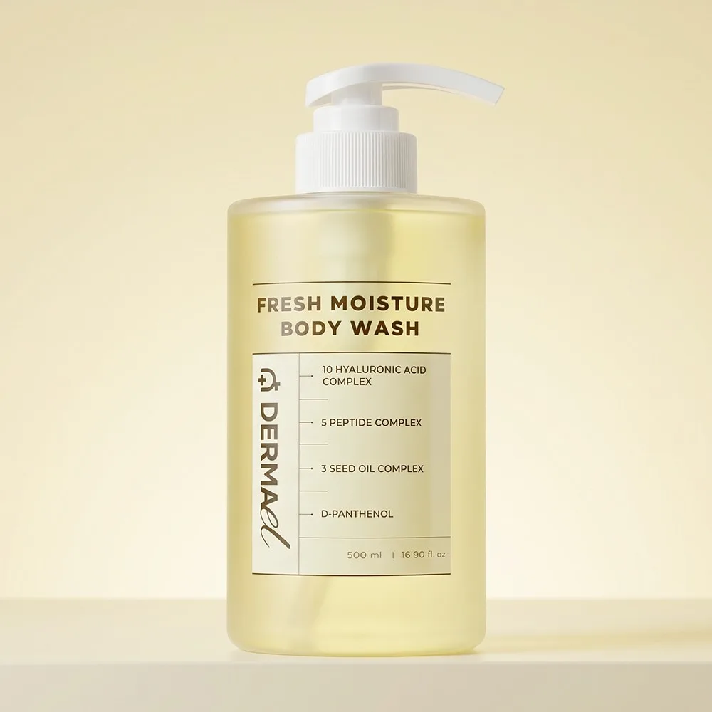 더마엘 프레쉬 모이스처 바디 워시 500ml