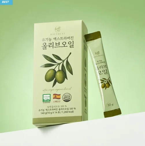 [해브먼트] 유기농 엑스트라버진 올리브오일스틱 10gx14포
