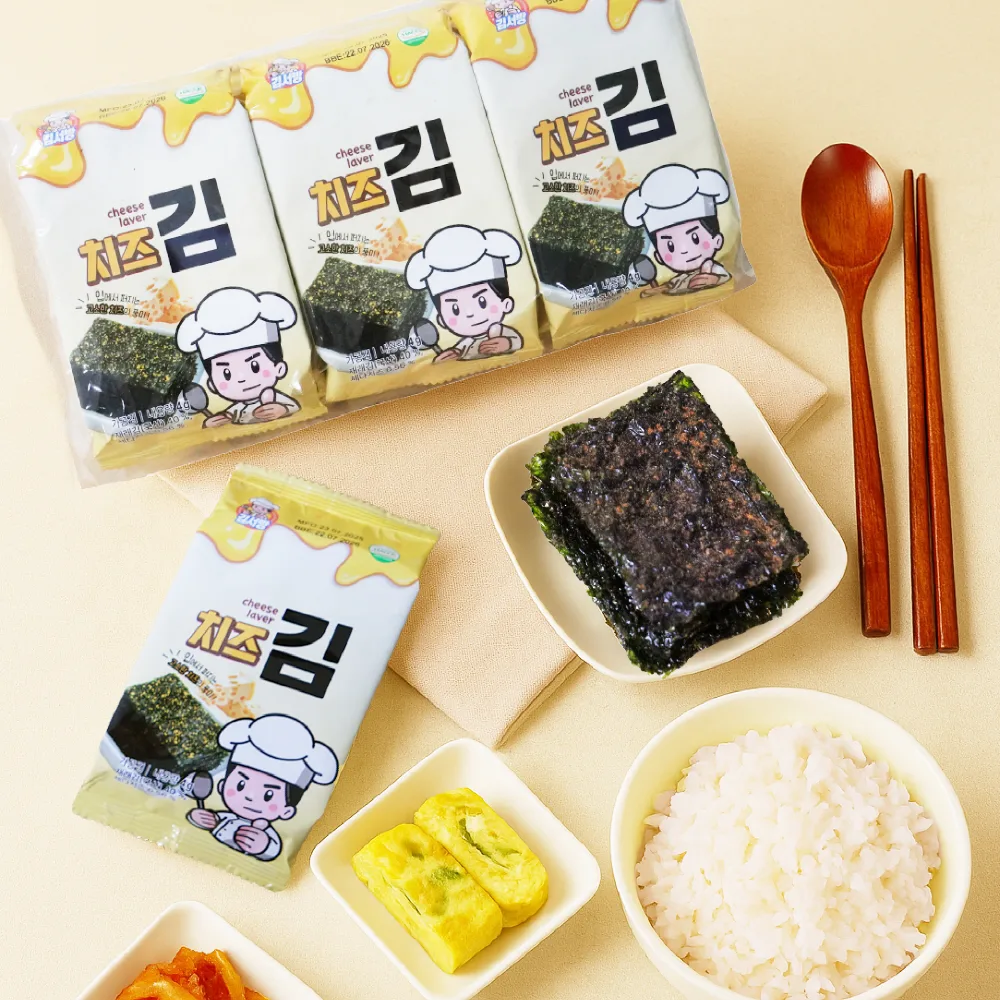 김서방 고소한 체다치즈 치즈김(한팩 9봉)