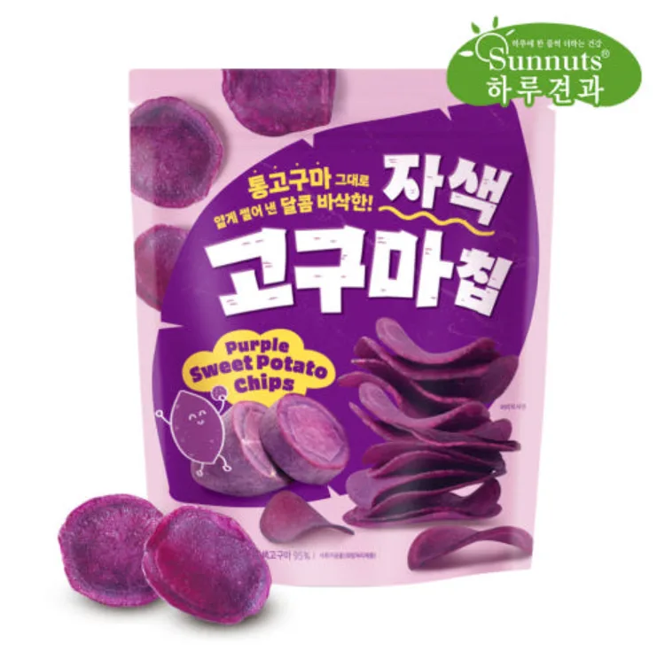 하루견과 자색고구마칩500g