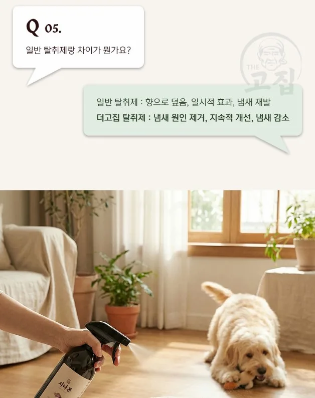 고집 시나몬 피톤치드 탈취제 500ml 본품