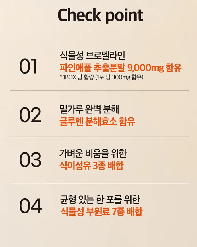 상품코드 : MM002 [메디맥스] 브로멜라인 파인애플 효소 파인골드 발효효소 2gx30포