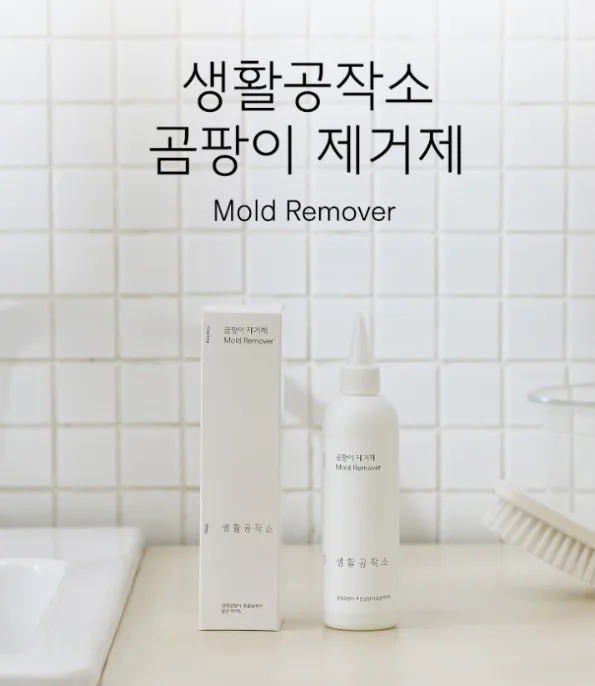 생활공작소 결로 줄눈 타일 곰팡이 제거제 겔타입 300g