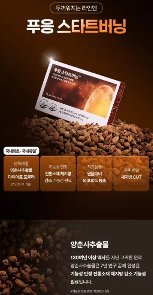 상품코드 : GLB0109 닥터블릿 푸웅 스타트버닝