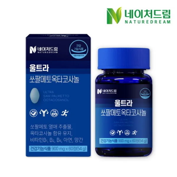 [네이처드림] 울트라 쏘팔메토  옥타코사놀 900mg x 60정