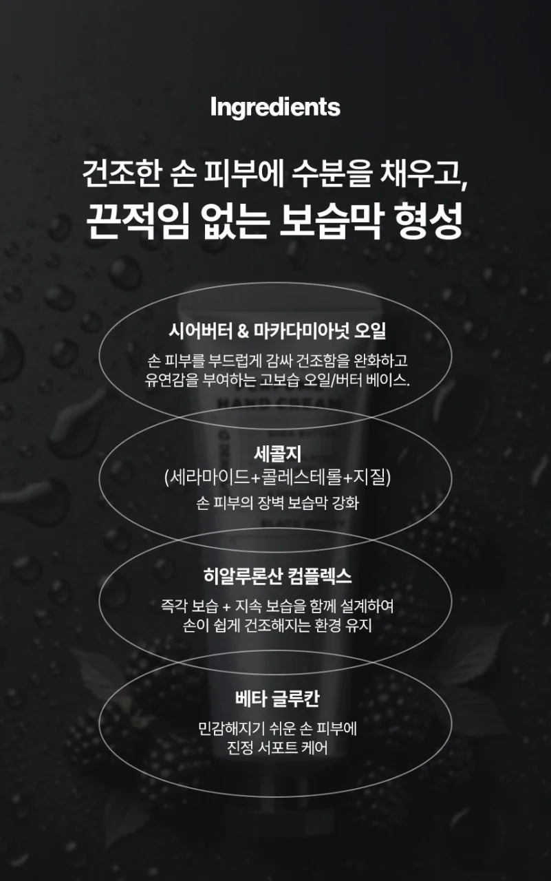 상품코드 : BNF008 더마엘 퍼퓸 핸드크림 블랙베리 50ml