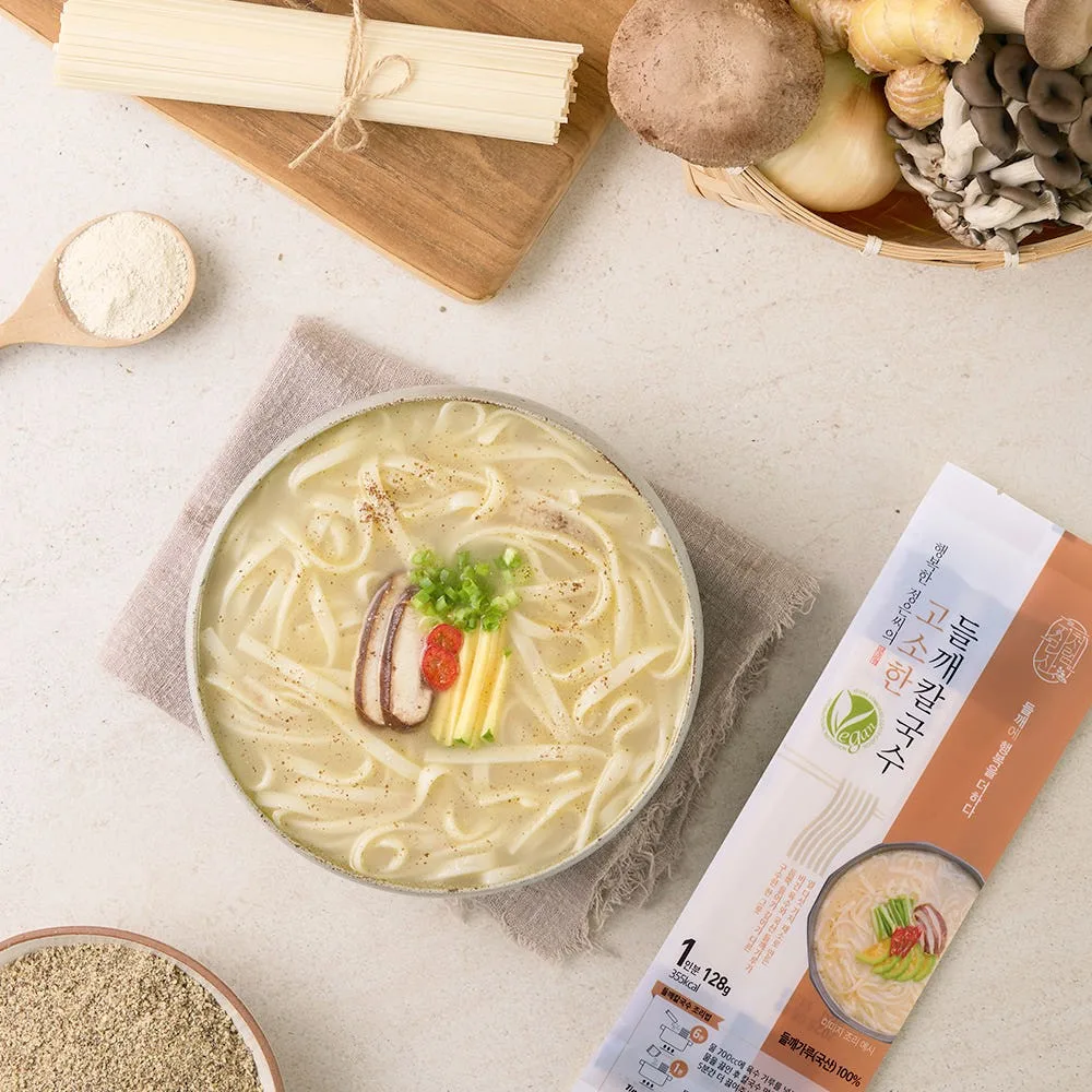 지리산처럼 국산 들깨 칼국수