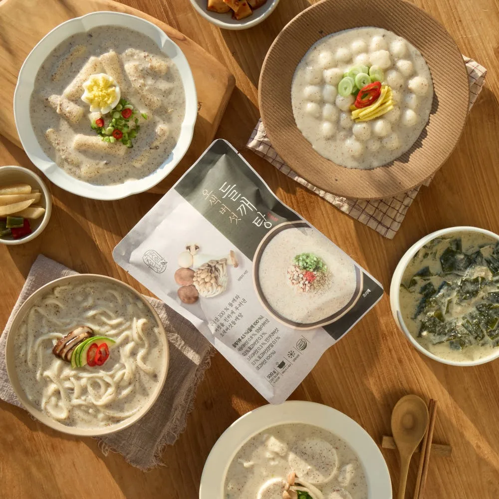 지리산처럼 오색 버섯 국산들깨탕 (냉동)